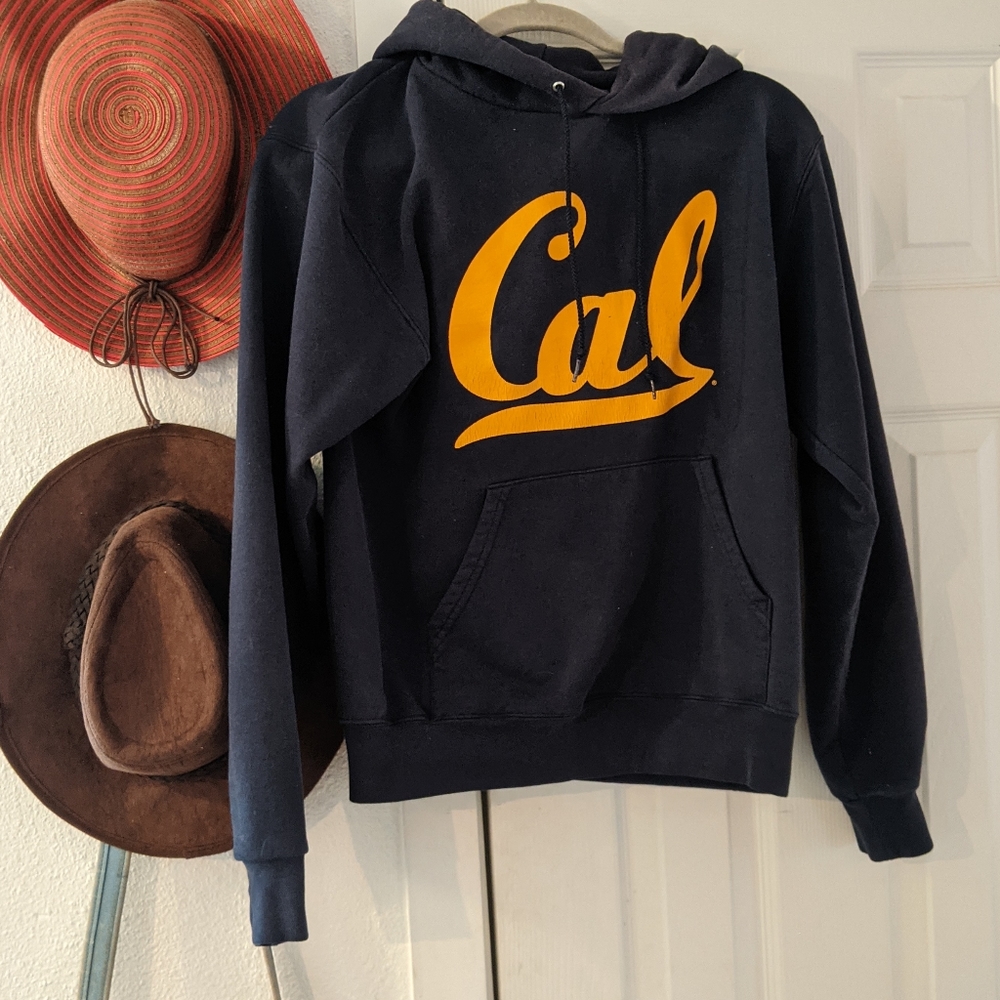 3 for $20 Cal hoodie navy and gold sweatshirt